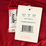 ANDIE  Swim The Banded Cheeky Bikini Bottom Stretch Cherry Red XS Photo 4