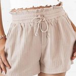 Amazing Lace Never Too Late Taupe Lounge Shorts Photo 10