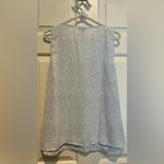 Nine West  sleeveless top - light blue & white. Size Large. V neck. Photo 6