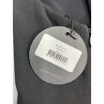 Nookie Womans  Honey Gown Maxi Small Black Strapless Scuba Crape Front Slit NWT Photo 2