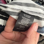 Carolina belle  navy Striped Wide-Leg Pants size small Photo 11