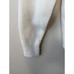 J.Crew  Women's Ivory LOL Varsity Patch Crew Neck Pullover‎ Sweater Small Cute Photo 6