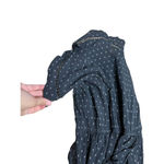 Free People Free People One of These Days Romper Ruffle Trim Black M Photo 2