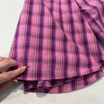 Bit & Bridle Western Pearl Snap Top Size XL Purple Plaid Embroidered Horses Photo 11