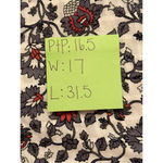 ZARA  Medium Floral Boho Textured Dress w. key hole and cut outs on neckline Photo 13