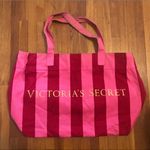 Victoria's Secret Victoria’s Secret Striped Pink large tote bag 💖 Photo 0
