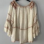 Free People Boho Talia Festival Flare Sleeves Boho Size Small Color… Photo 5