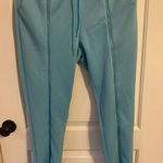 Waisted blue zipper track pants Size XL Photo 6