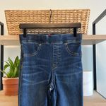 Spanx High-Rise Cropped Two Tone Denim Flare Jeans Style #20231R, Small Photo 4