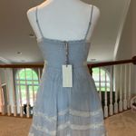 Love Shack Fancy NWT Blue Mini Dress Photo 2
