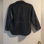 ZARA Black Leather Women's Jacket Photo 4