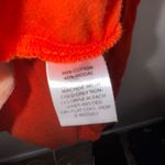 Loft Women's Size Small Orange Spaghetti Strap Ruffle Front Mini Dress Photo 4