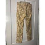 J. McLaughlin Women's Tan Beige Leopard Print Stretch Ankle Skinny Pants Size 2 Photo 2