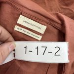 Urban Outfitters  Blouse Womens XS Orange Red FIONNA Ruffle Puff Sleeve Boho Top‎ Photo 5