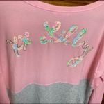 Lilly Pulitzer pink on paradise Finn tee / spirit jersey Large NEW Photo 1