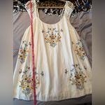 Free People Wildflower Embroidered Minidress - Large NWOT Photo 4