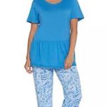 Carole Hochman Purple Pajama Set Size Large New Sold Out A302171 Photo 1