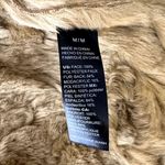 White House | Black Market  Suede Fur Vest Photo 6