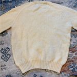 Nordstrom Vintage cream wool Scotland made Crewneck Sweater size XS Photo 1