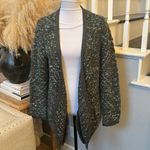 Anthropologie Keavy Jacquard Jacket by Moth Size Medium Gray Photo 2