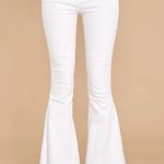 Red Dress Boutique White Flare Jeans Photo 0