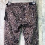 7 For All Mankind Jen 7 Size 4 Animal Print Ankle Skinny Stretch Denim Pants w/5 Pockets B… Photo 8