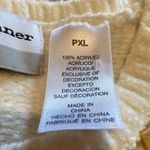 Alfred Dunner Cream Chenille Christmas Tree Appliqué Embellished Sweater PXL Photo 4