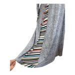 Knit Maxi Dress Gray Tribal
Print Cowl Neck Long Sleeve A Photo 2