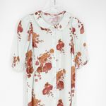 Aritzia Wilfred Poppins Floral Puff Sleeve Shirt Dress S Photo 3