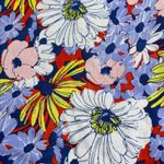 Anthropologie Maeve Sybil Floral Ruffle Wrap Skirt Daisies Purple Pink Size M Size M Photo 7