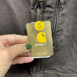 Carhartt  Womens Plus Fit Sherpa Lined‎ Vest 2X Brown Sleeveless Work Utility Photo 3