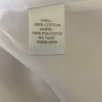 CJ Banks Women Quilted Jacket 2X Ivory Frayed Flower Applique' Shabby Chic Photo 9