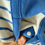 Lululemon Scuba Hoodie Rare Stripe Lapis Blue White Size 4 Photo 5