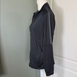 Nike Dri-FIT Black and Grey Full-Zip Track Jacket Size M Photo 4