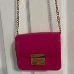 Deluxity Mini Pink Jelly Purse With Gold Chain Y2K Photo 3