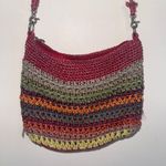 The Sak  Rainsbow Colorful Striped Knit Crossbody Bag Photo 2
