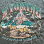 Mighty fine  “Wyoming” t-shirt size small‎ - good used condition Photo 2