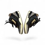 Nike AIR JORDAN 3 RETRO CEMENT Black Gold Red High-Top Sneakers 8 Photo 3