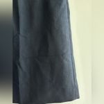 J.Crew  Black Wool Skirt, Black Pencil Skirt, Solid Knee-Length Skirt, Size 4 Photo 5