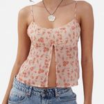 Motel Rocks Floral Orange tank top Photo 0