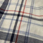 Marine layer Women's  Plaid Button Down L White Blue Red Photo 7