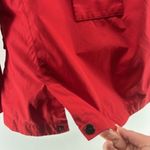 Ralph Lauren Lauren Ralph Active S Red Utility Jacket Outerwear Long Sleeve Snap Pockets Chic Photo 7