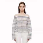 Theory  Odettah Off The Shoulder Top L Photo 9