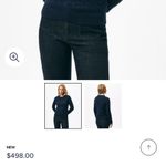 Brooks Brothers  Cashmere Sweater Navy SZ Small Photo 8