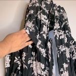 Spiritual Gangster  Black Floral Maya Kimono Photo 9