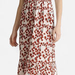 Betsey Johnson  Strawberry Print Ruffle Midi Dress NWT XXL Photo 0