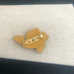 Vintage Hallmark Turkey Brooch Photo 1