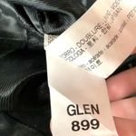 ZARA Basic Black Hook & Eye Collarless Blazer Jacket Small Photo 9