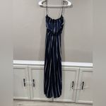 Forever 21 2/$15  Blue Striped Jumpsuit Photo 5