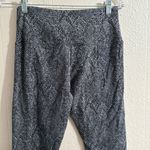 Casablanca By Marrakech Women's Printed Cotton Legging Size S Black/Grey Snake Gray Photo 4